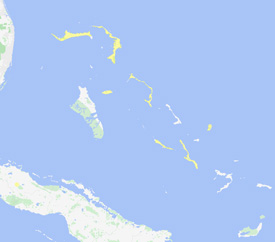 Range map of Hemidactylus mabouia